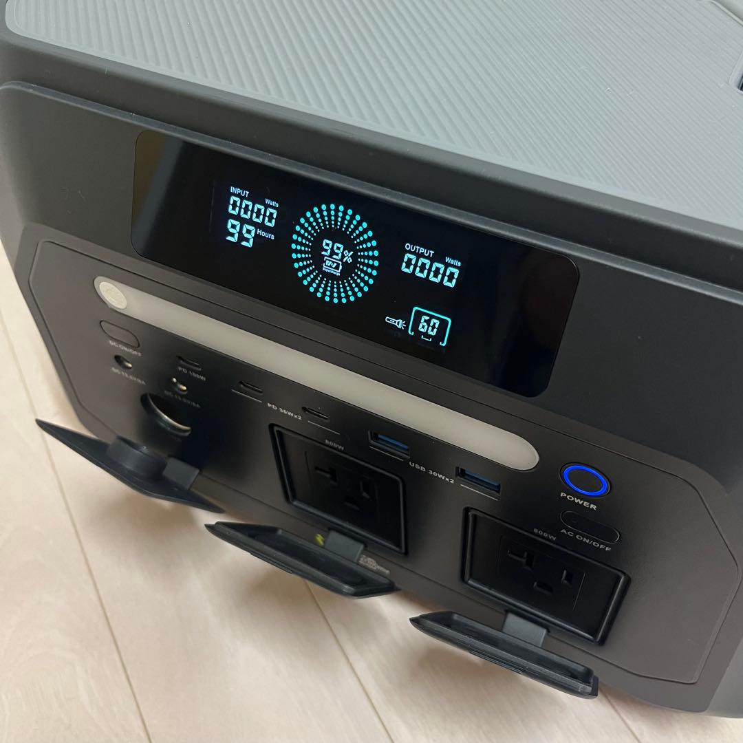 【新品同様】IEEtek ポータブル電源 P800 PSE認済み 防災/車載両用