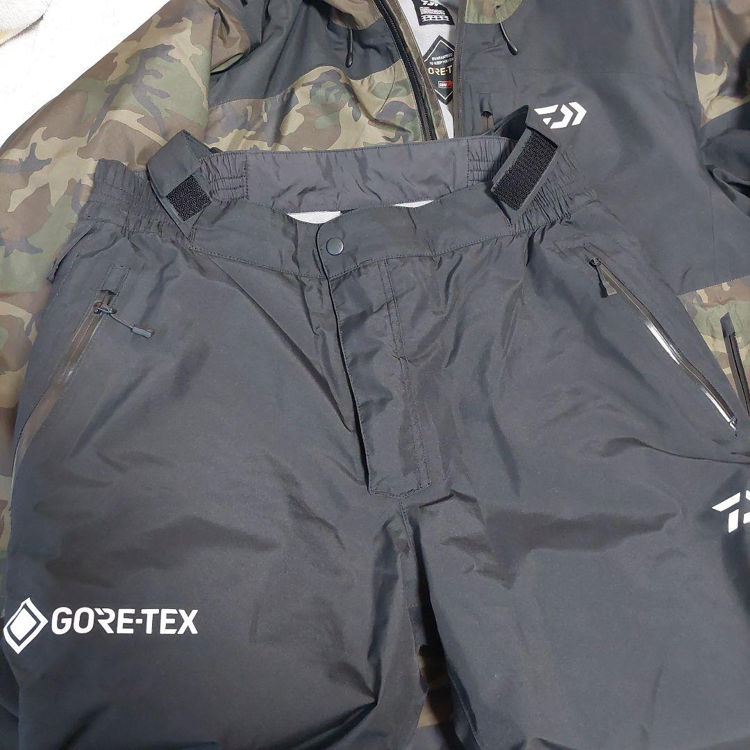 Daiwa GORE-TEX迷彩フィッシングスーツ上下 DW-1923 防寒着
