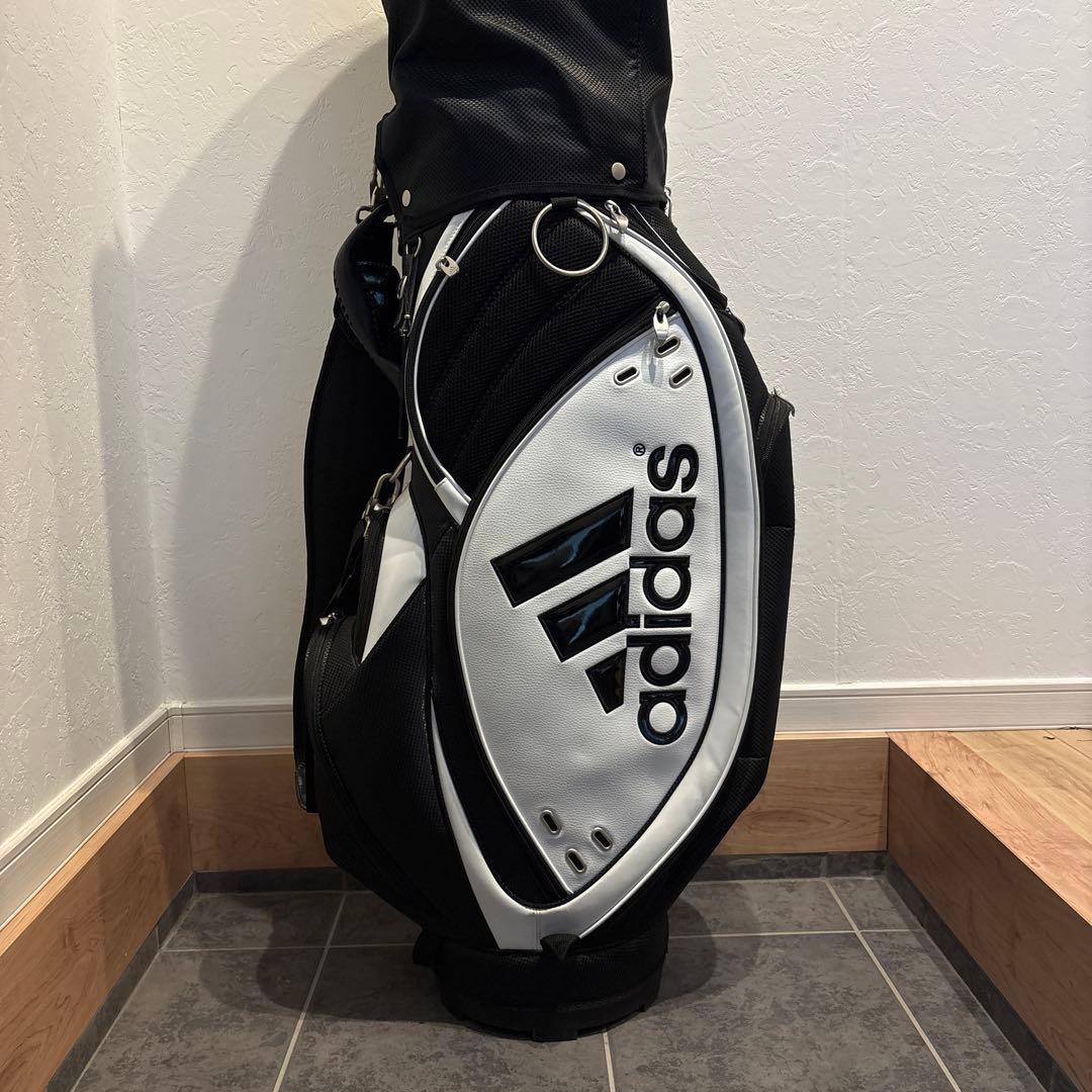 美品 adidas アディダス ゴルフ キャディーバック９型