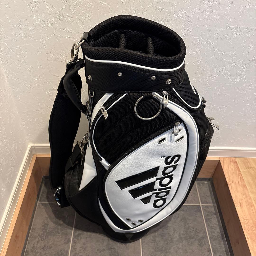 美品 adidas アディダス ゴルフ キャディーバック９型