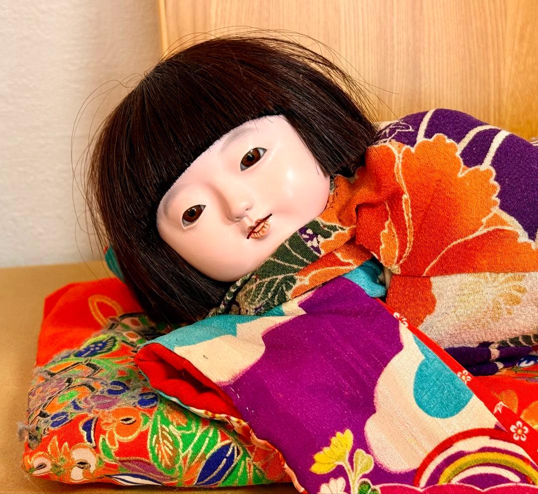 市松人形 這い子人形 女の子 東光 這子 はいこ人形 ハイハイ人形 日本人形