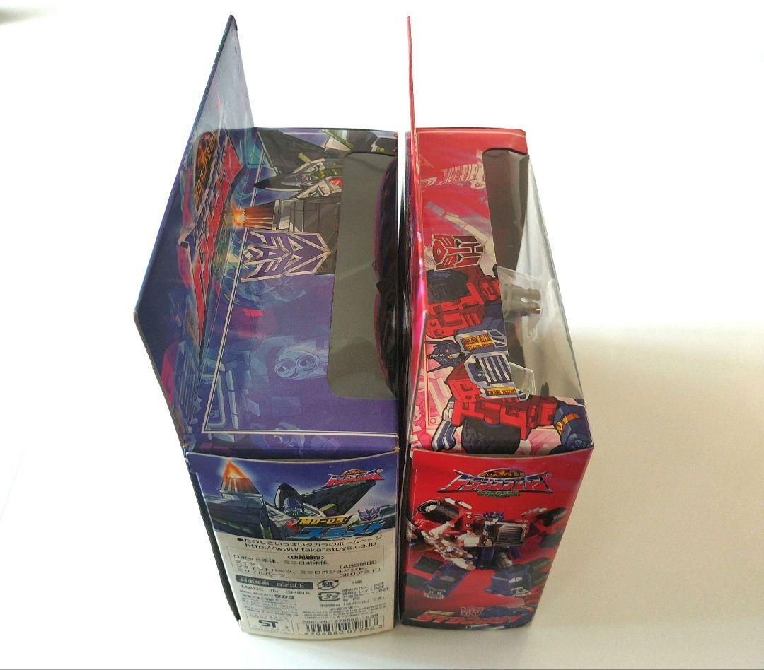 【新品未開封】トランスフォーマー マイクロン伝説 コンボイ、スラスト