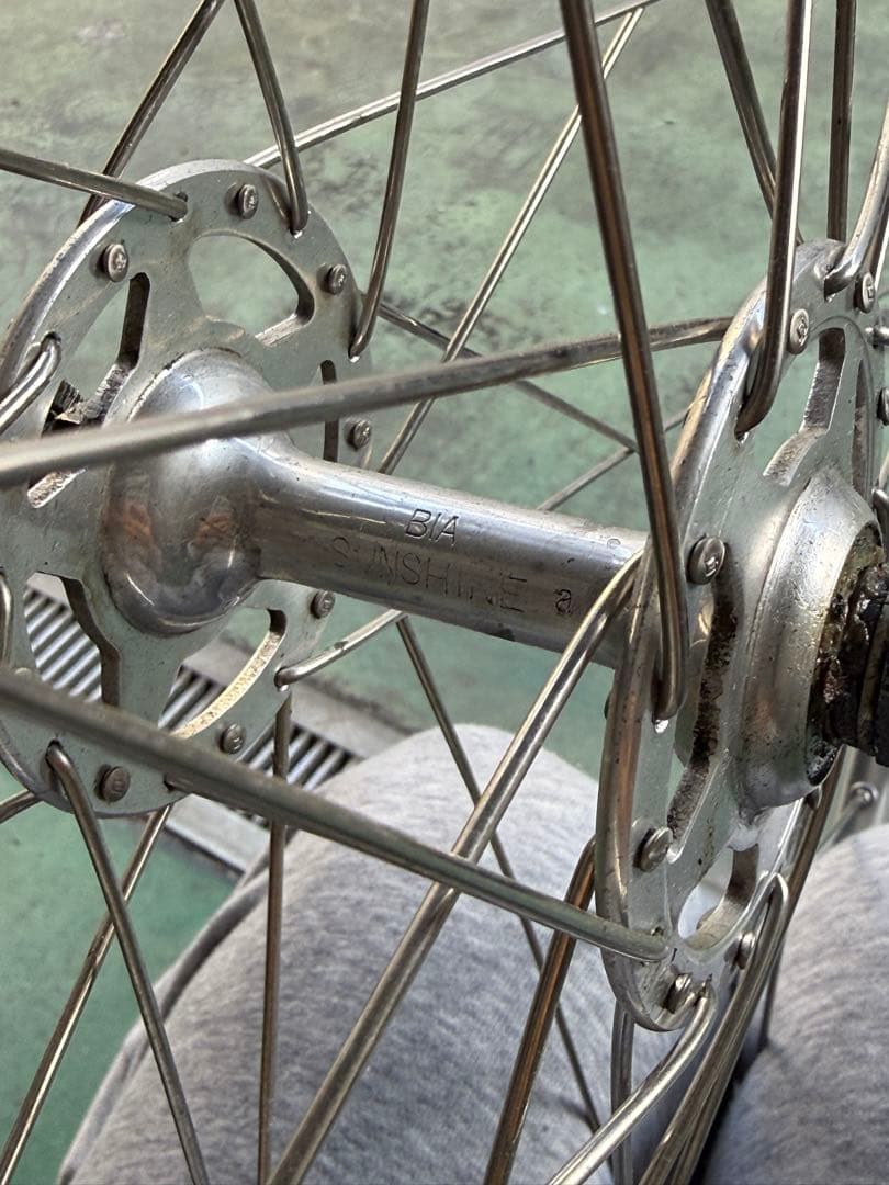 SUNSHIN サンシン　36H クリンチャーホイール　700c完組