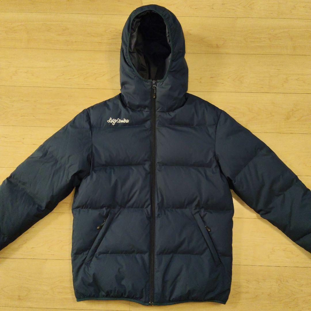 Lサイズ 美品【ルースイソンブラ】中綿フード付 ダウンジャケット 保温性◎