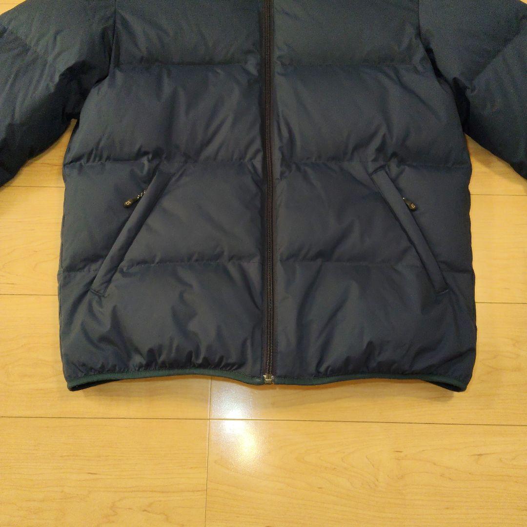 Lサイズ 美品【ルースイソンブラ】中綿フード付 ダウンジャケット 保温性◎