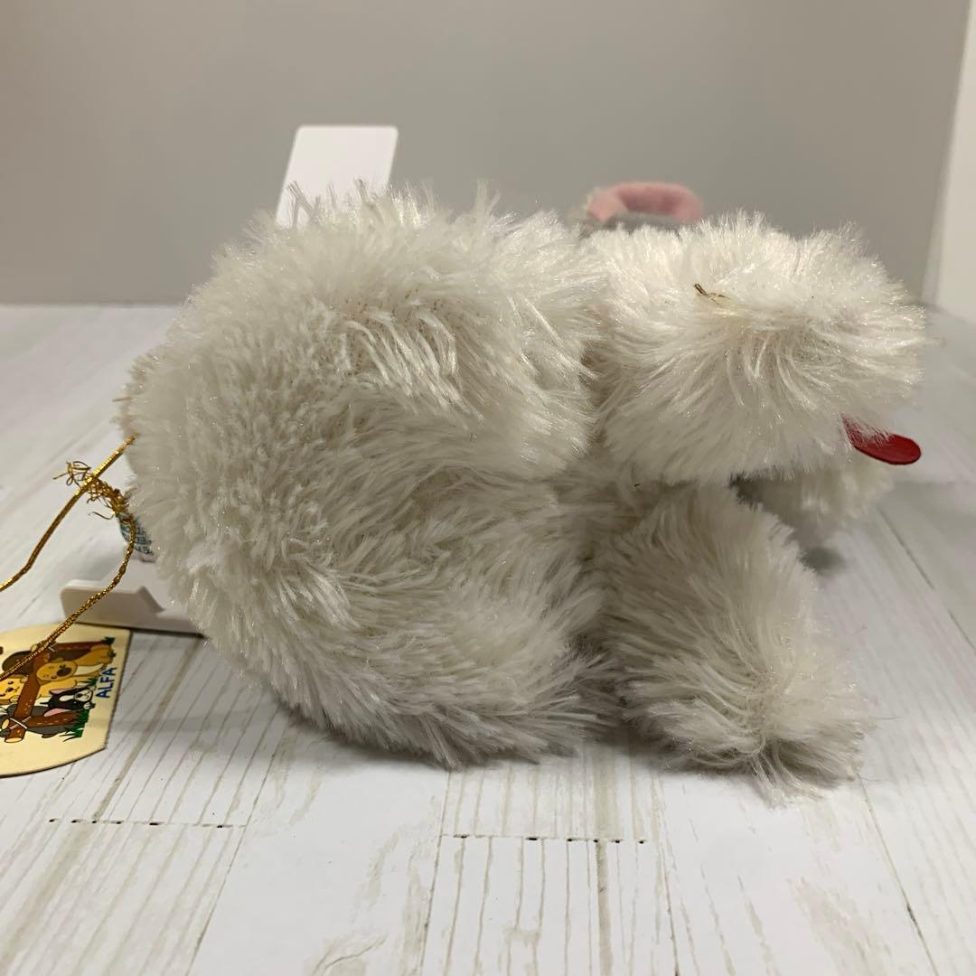 Y☆ 昭和レトロ　テリア　犬　ぬいぐるみ　アルファ　シュナウザー