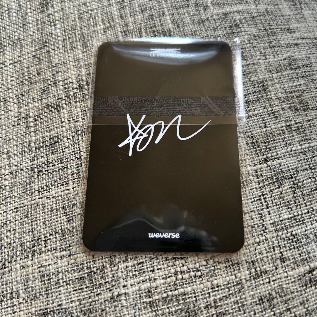 LE SSERAFIM weverse con トレカ チェウォン