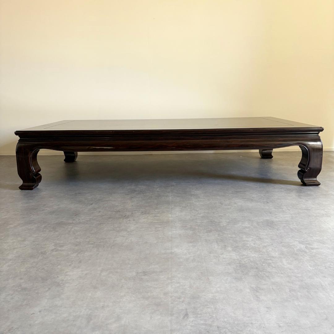 高級 黒檀　六尺座卓