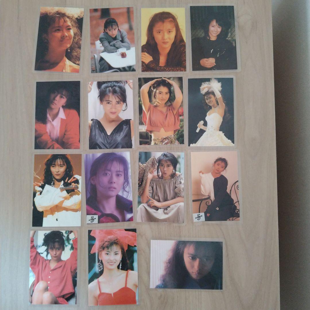 中山美穂　コレクション　1980年代　ラミネートカード　ペンケース etc.