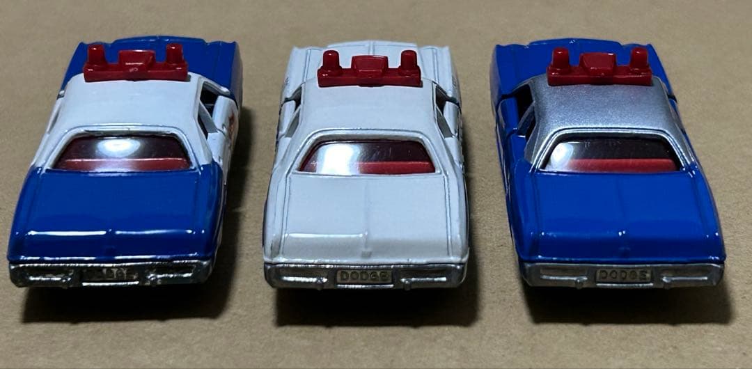 日本製 トミカ ダッジコロネット カスタム ポリスカー 3台セット
