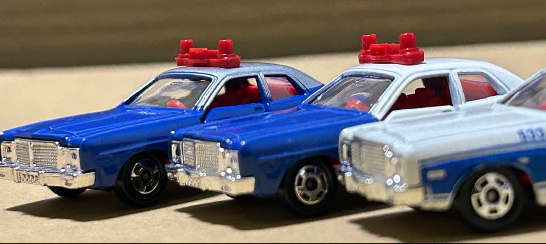 日本製 トミカ ダッジコロネット カスタム ポリスカー 3台セット