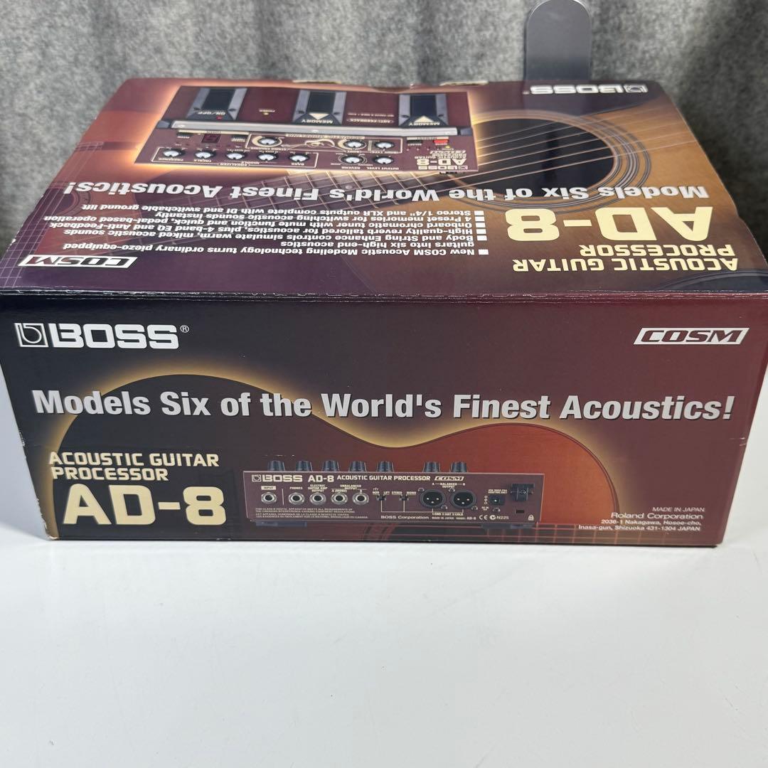 【‎ジャンク品】BOSS AD-8 アコースティックギター エフェクター