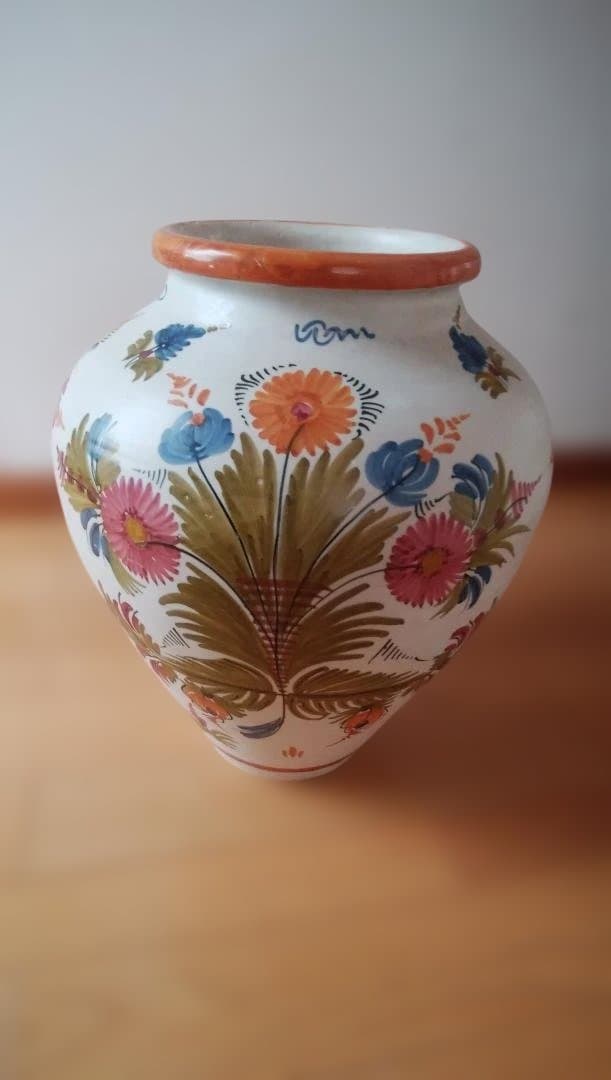 ★スペインの著名な窯の作家の大壺、当時15万円で購入 美品★