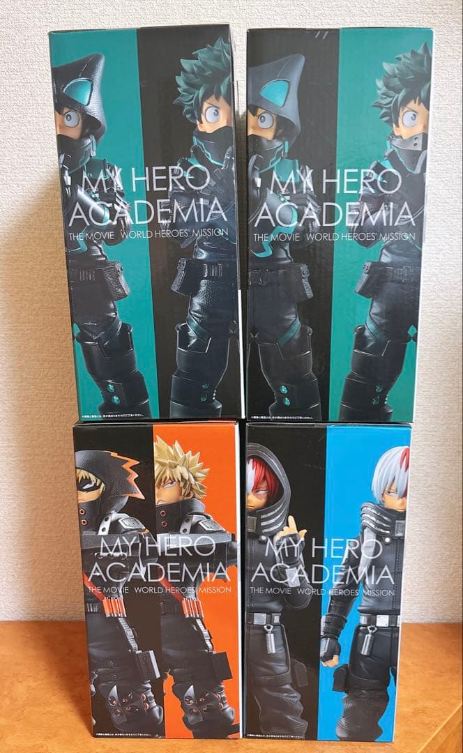 ヒロアカ 一番くじ ワールドヒーローズミッション ステルススーツ フィギュア