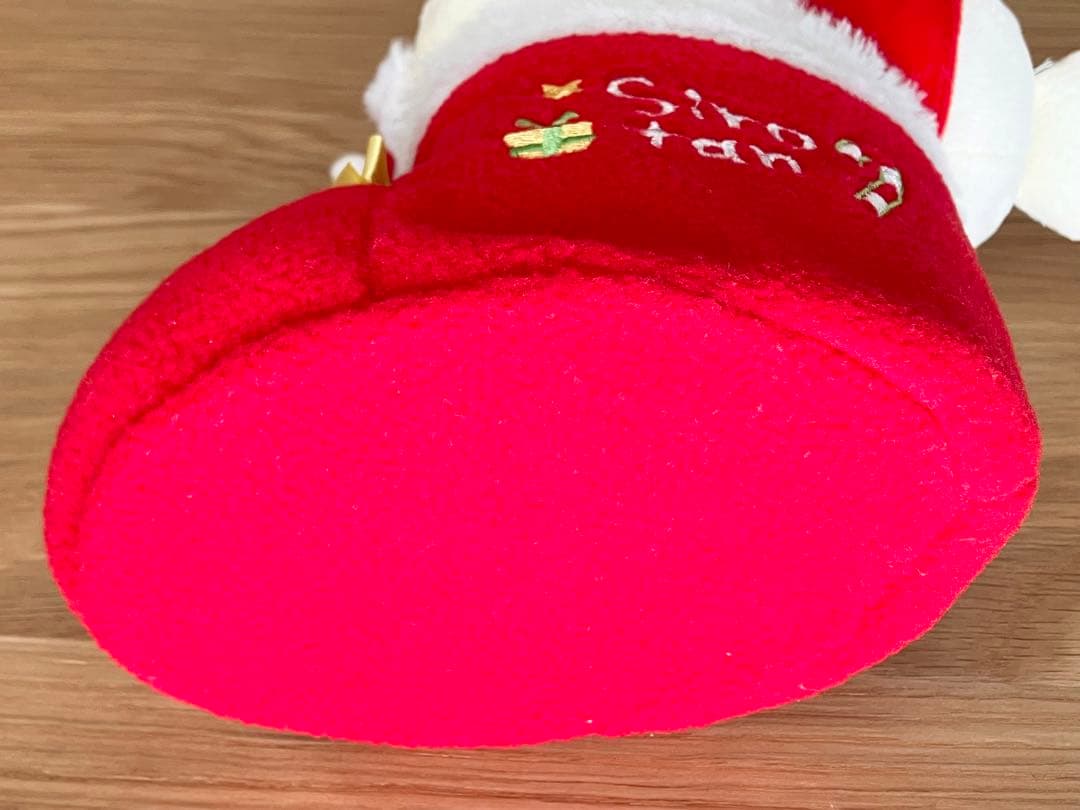 しろたん サンタ クリスマスブーツ ぬいぐるみ マスコット 2005年
