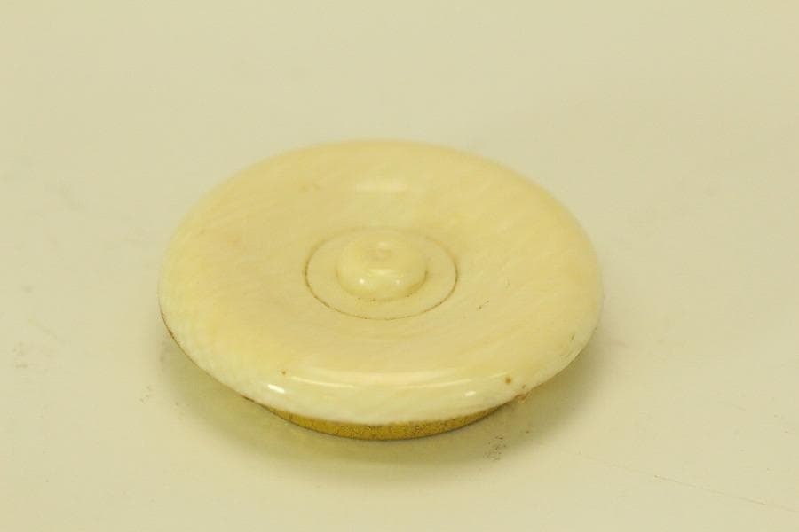 茶道具 黒織部 茶入 瑞光窯 辰ニ共箱 美品(A768)