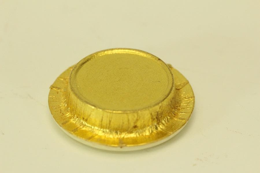 茶道具 黒織部 茶入 瑞光窯 辰ニ共箱 美品(A768)