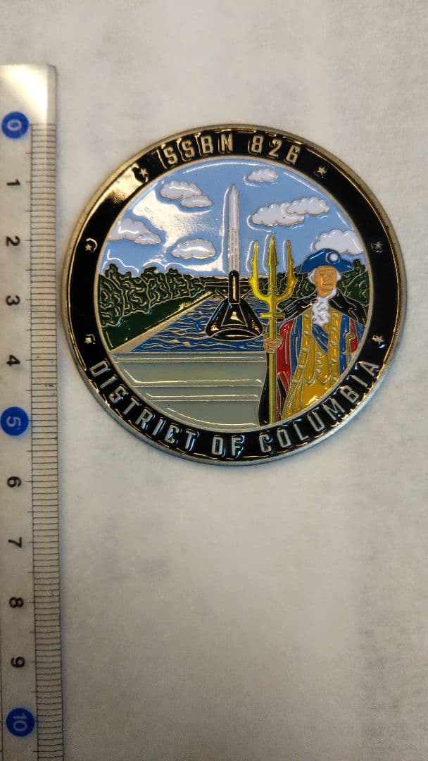 米海軍　戦略原潜SSBN826ディストリクト・オブ・コロンビア　チャレンジ