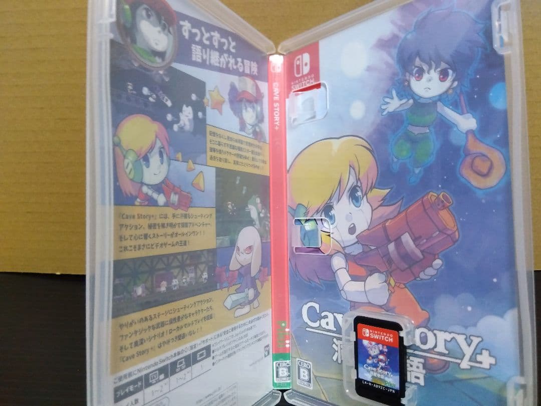 Switch Cave Story+ 洞窟物語 ニンテンドースイッチ 初回特典付