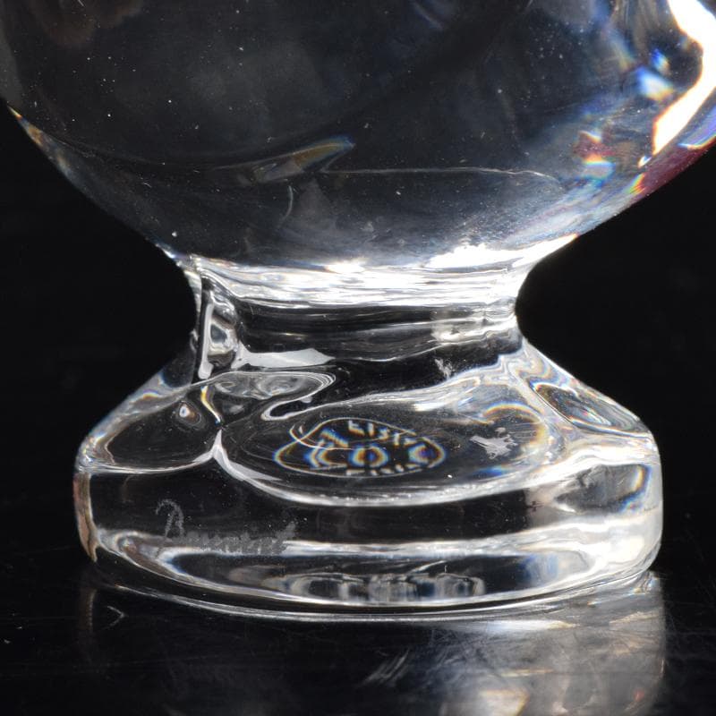 Baccarat　バカラ　クリスタルガラス　鳥　置物　箱付　V　6996