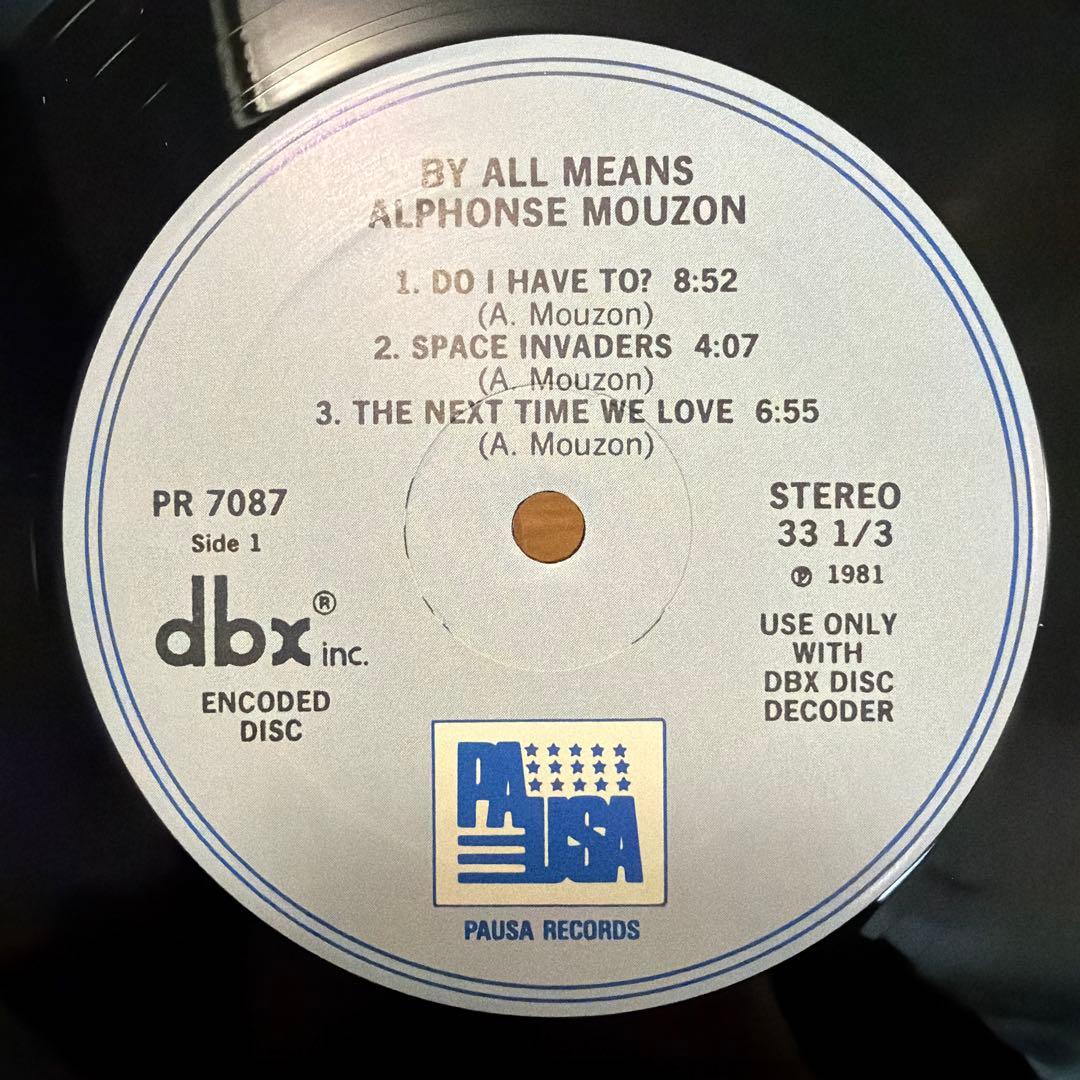 Alphonse Mouzon – By All Means