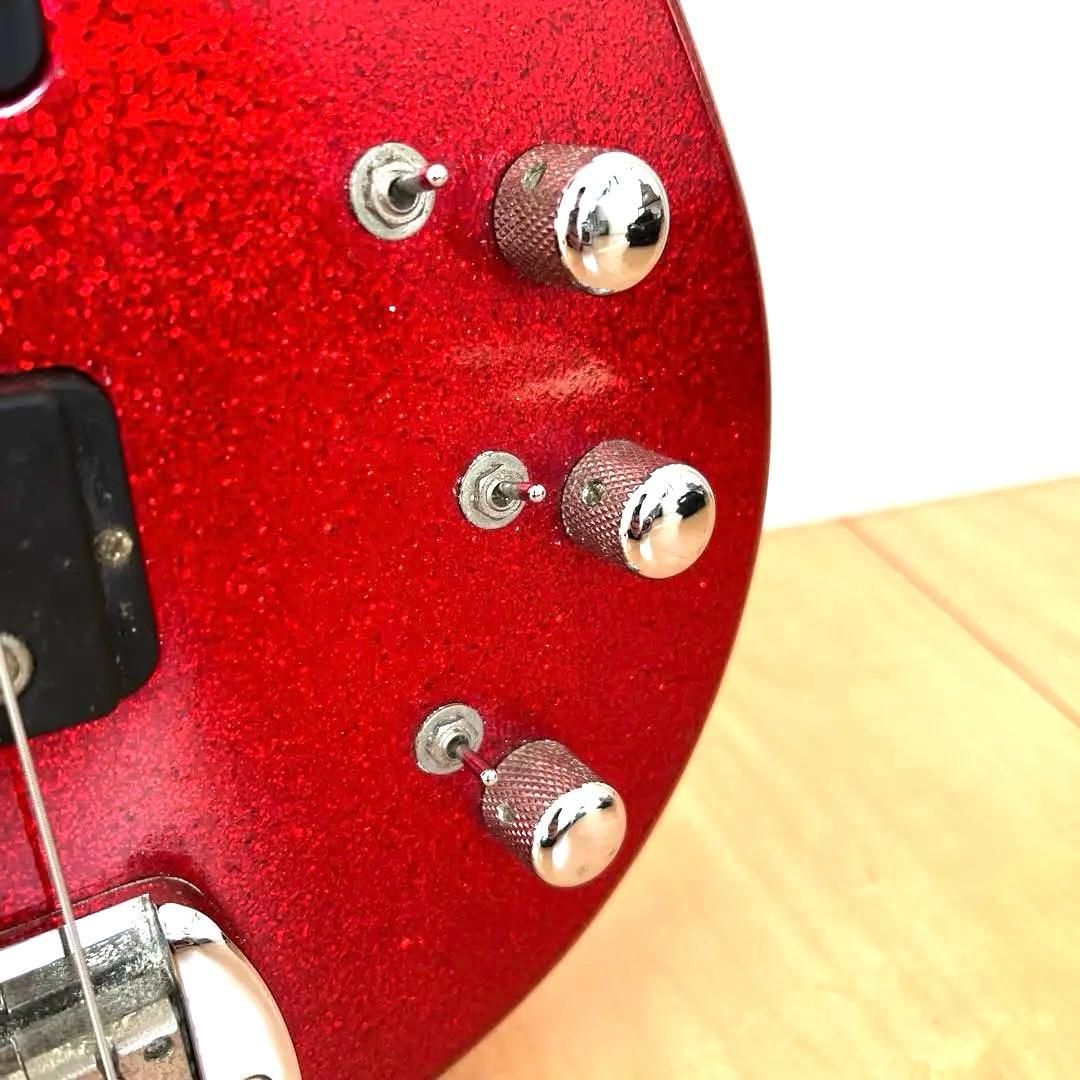 GTL-2000 BASS レッドエレキベース