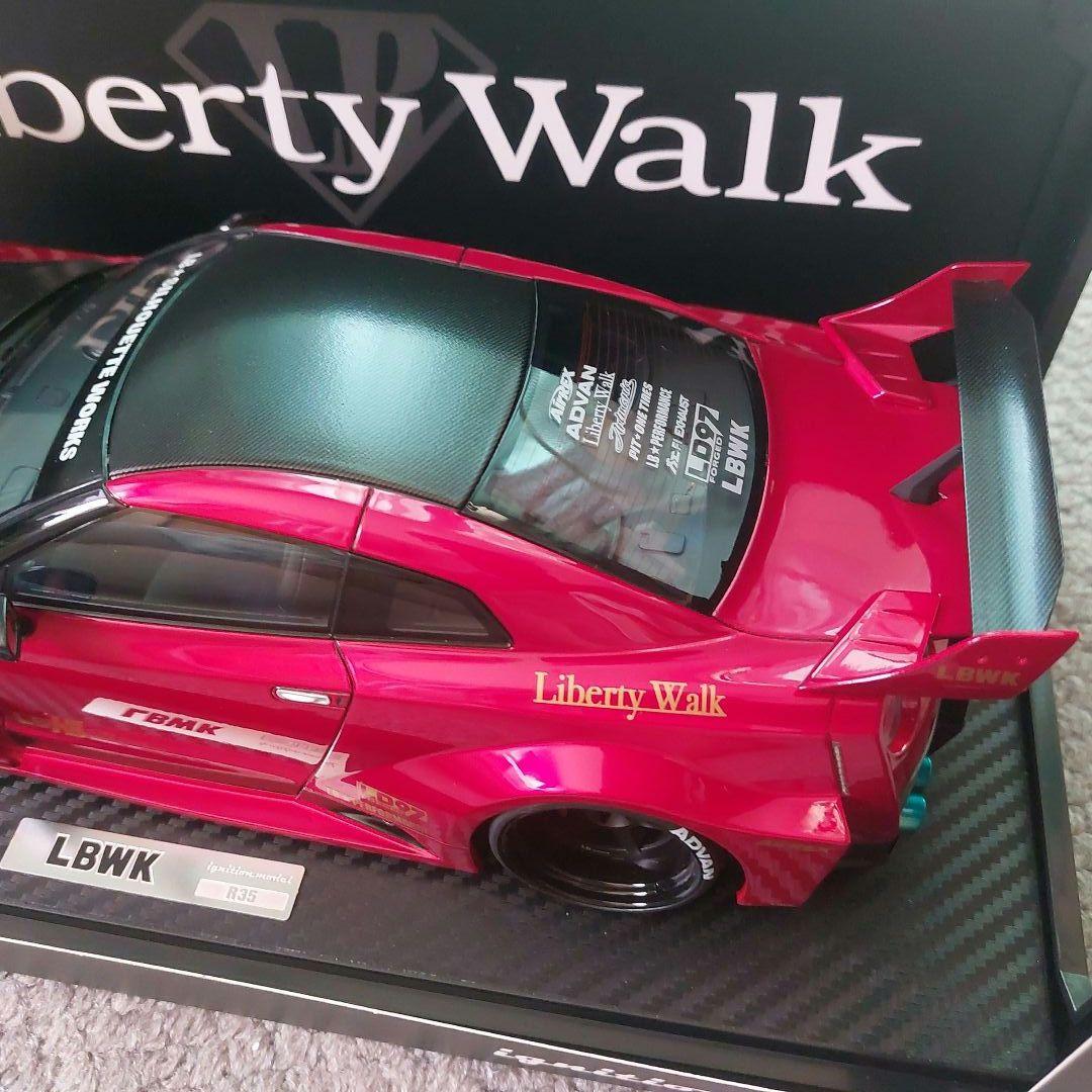 『売約済 ハッピー』1/18LB-シルエットワークスGT日産35GT-RR