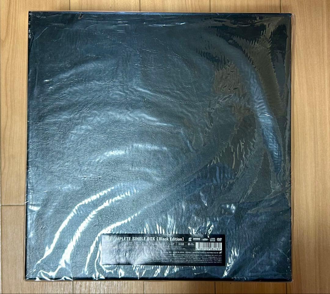 新品 B'z COMPLETE SINGLE BOX Black Edition