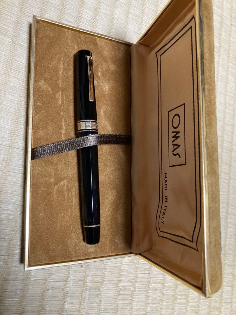 ビンテージオマス万年筆　ＯＭＡ１９３０　ＧｅnTｌｅmam 未使用　元箱付