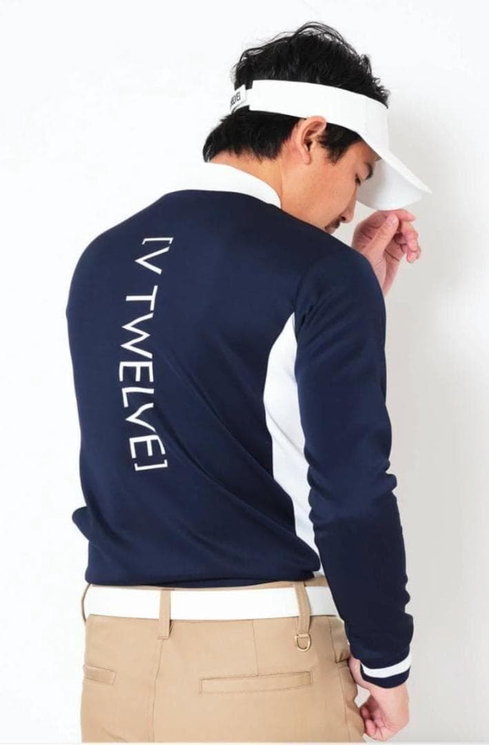 V12 新品 モックネック XLサイズ