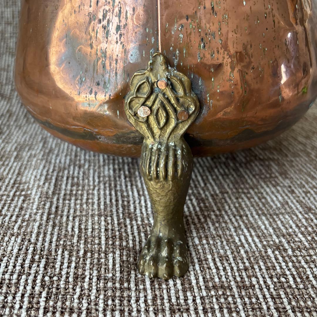 銅製ポット　桶　置物　古道具