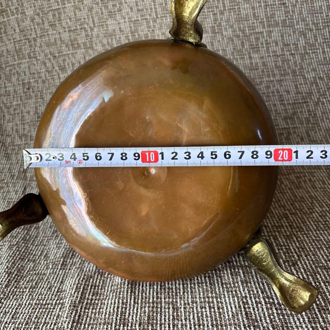 銅製ポット　桶　置物　古道具