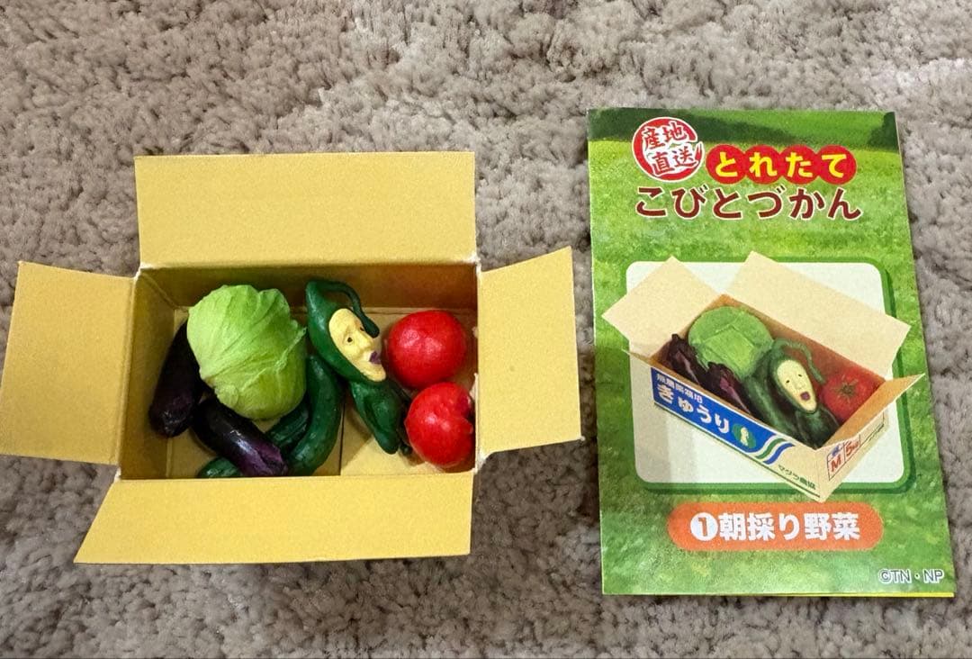 産地直送とれたてこびとづかん　全6種類セット