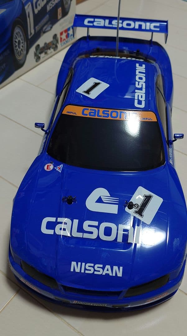 Calsonic スカイラインGT-R TL-01ラジコン タミヤ 廃盤品