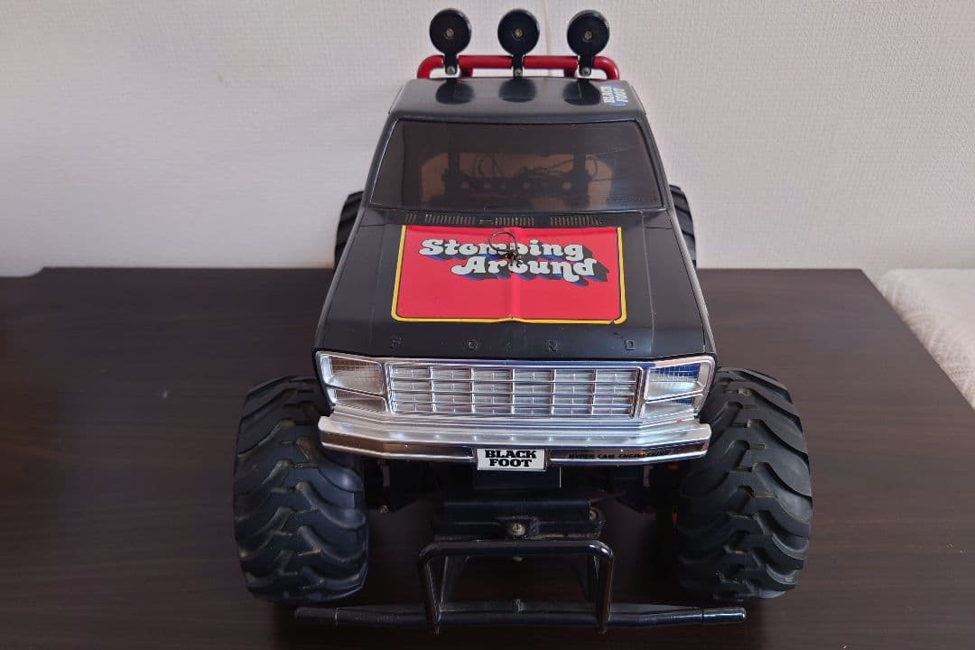 タミヤ　ブラックフット　ラジコン