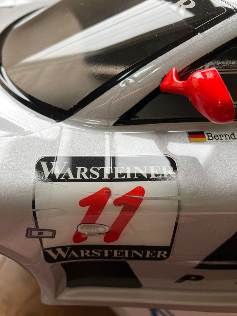 最終値下げ。タミヤ メルセデス・ベンツ CLK-GTR 完成済未走行ボディ