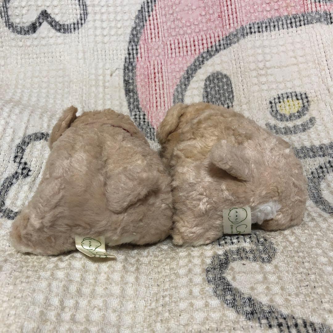 オリエンタルトーイ　うめ吉　ぬいぐるみ　中古品　お座りポーズ　2コセット