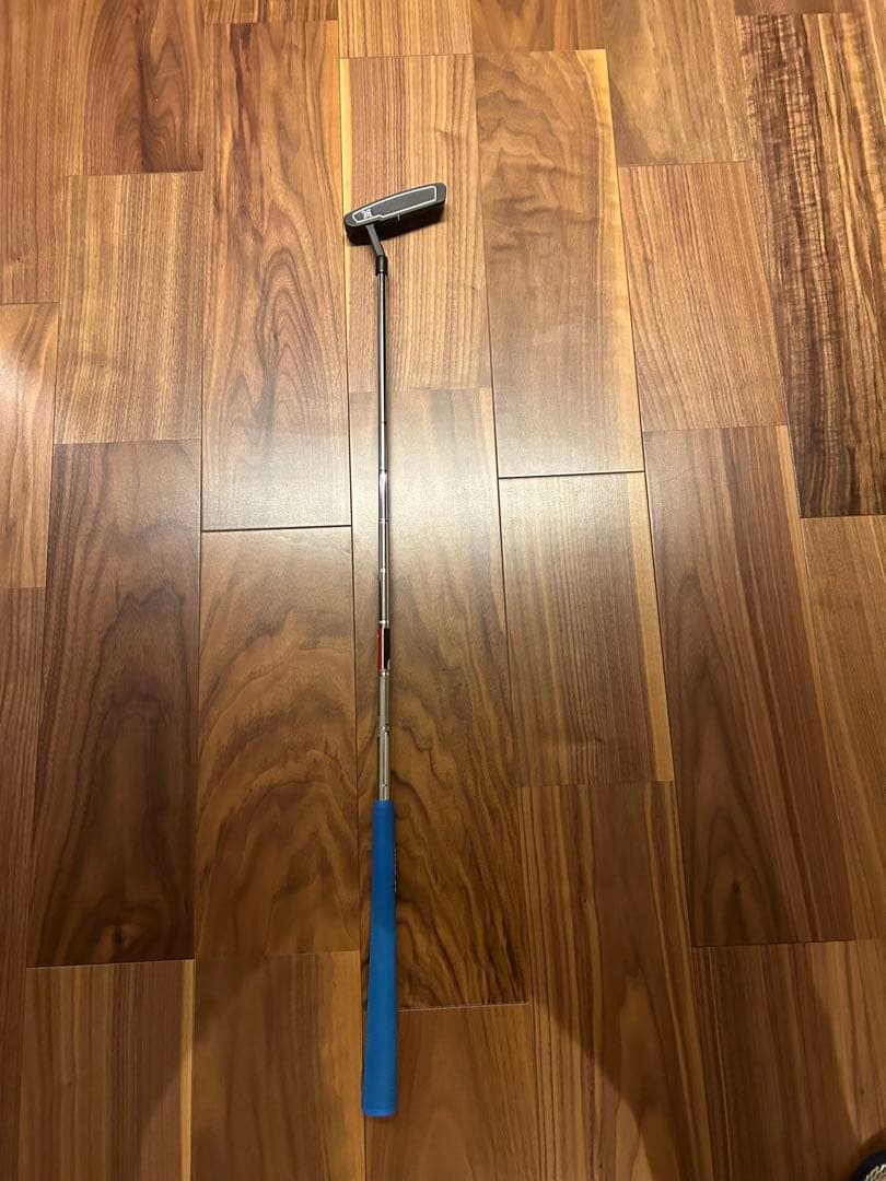 レア35インチオデッセイdfxパター 青色グリップ Xロゴ付き