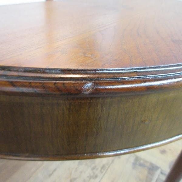 イギリス アンティーク 家具 コンソールテーブル ハーフムーン 猫脚 6133e