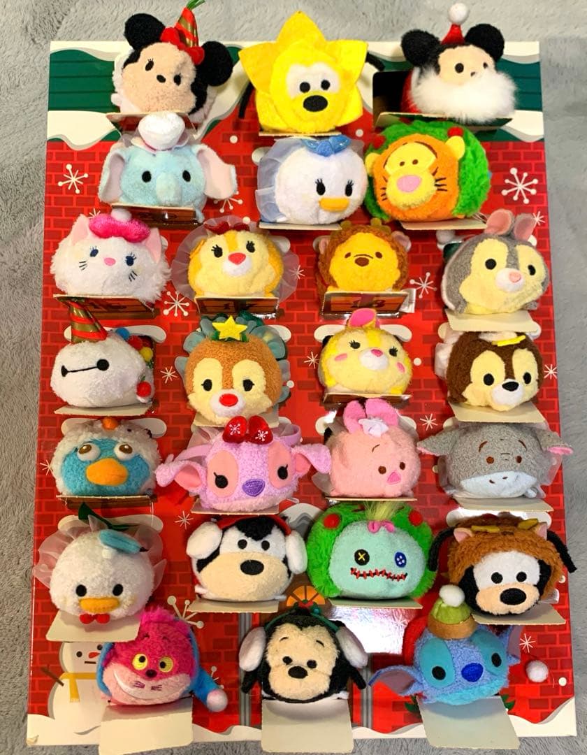 ディズニーツムツム　アドベントカレンダーツムツム25体