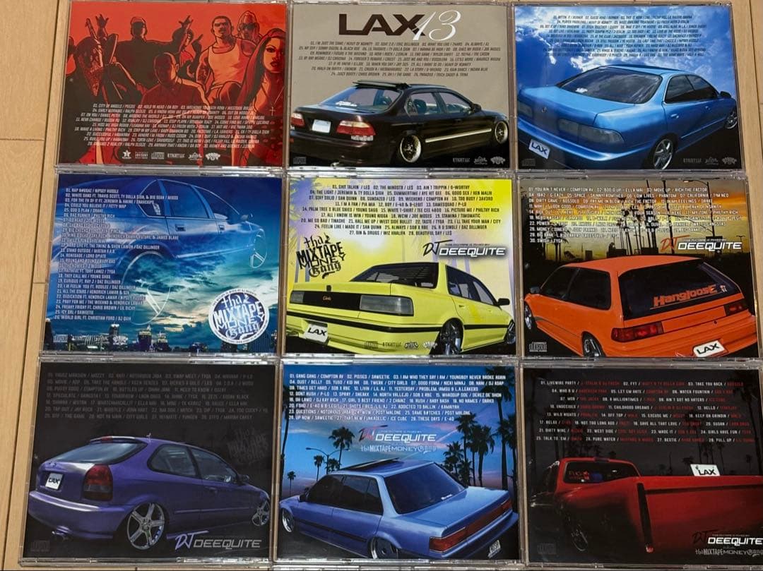 DJ DEEQUITE / LAXシリーズ 9枚セット