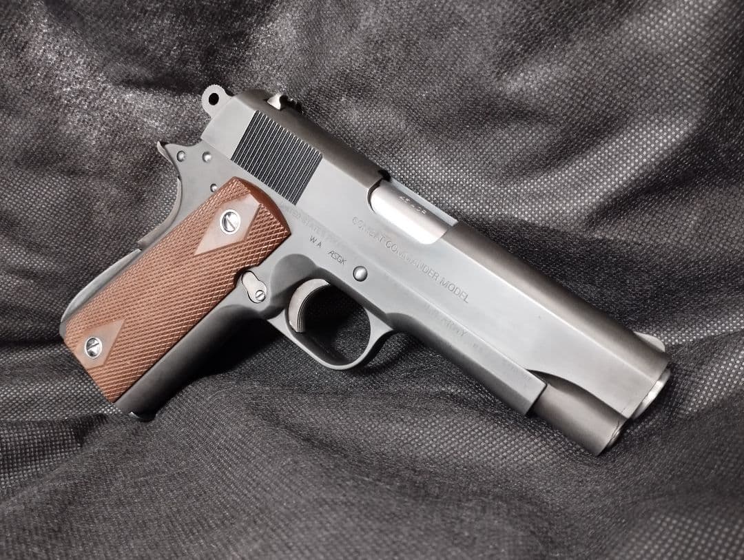 WA コルトコンバットコマンダーカスタム品　ガスブロ