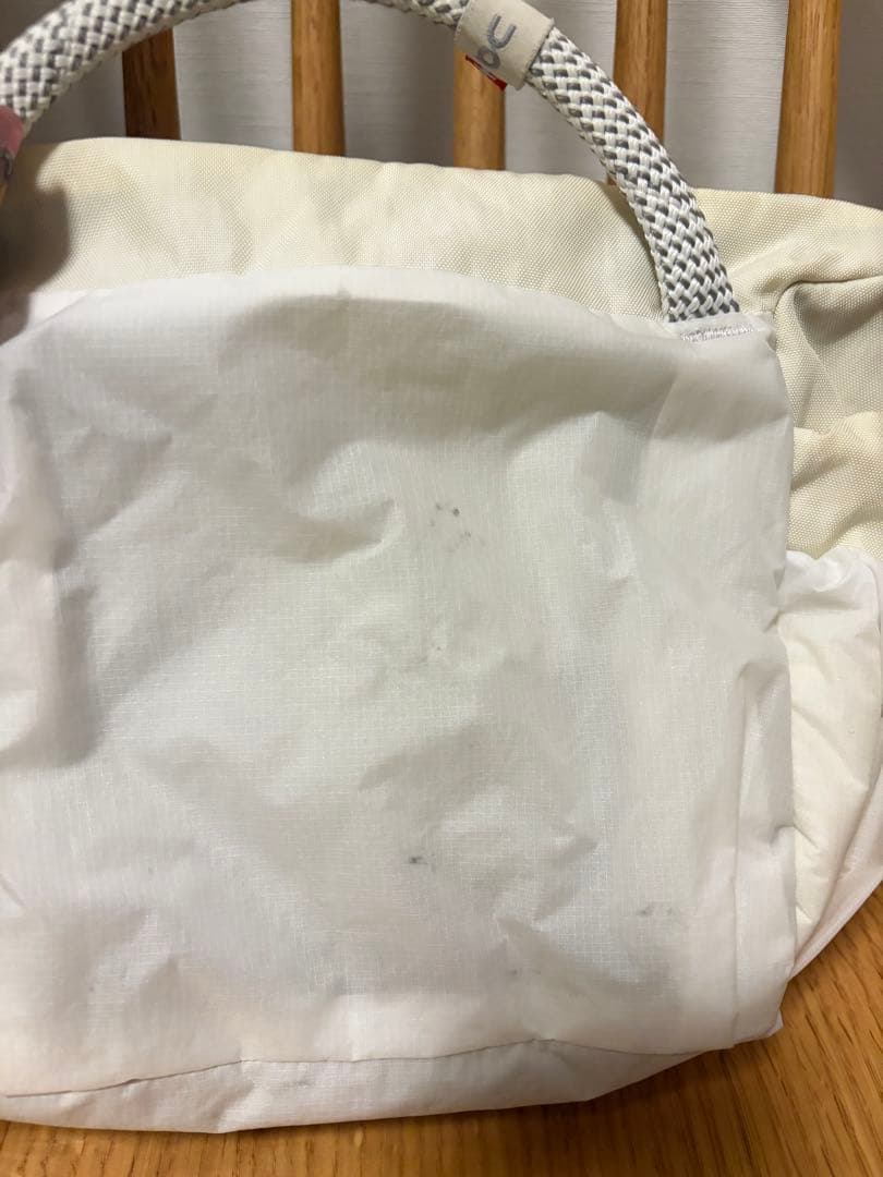 On ミニトートバッグ　ホワイト