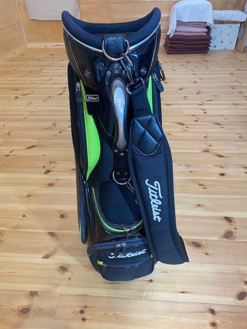 Titleist キャディバッグ ブラック/グリーン