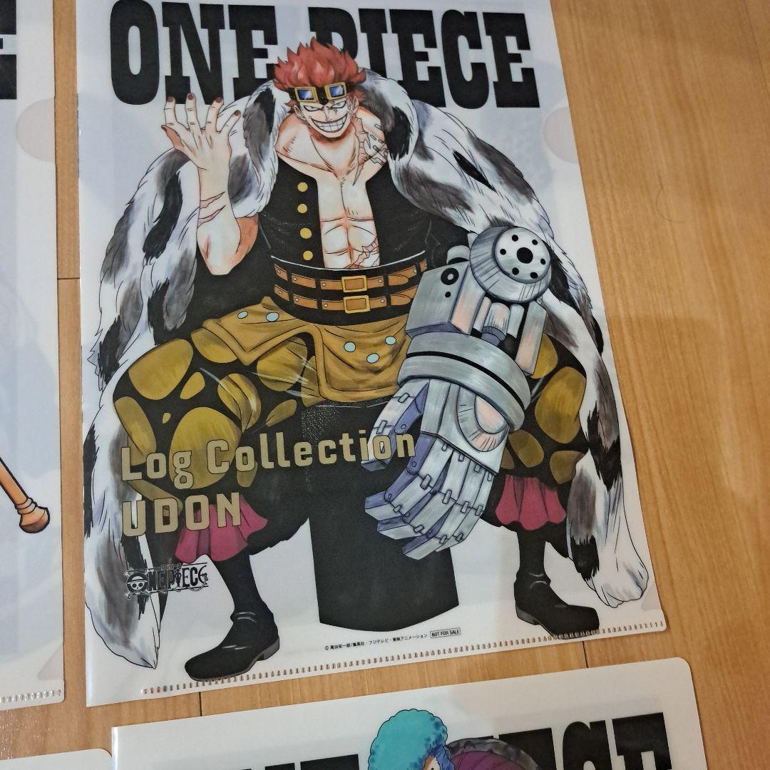 ワンピース　ログコレクション　購入特典　クリアファイル　8点セット