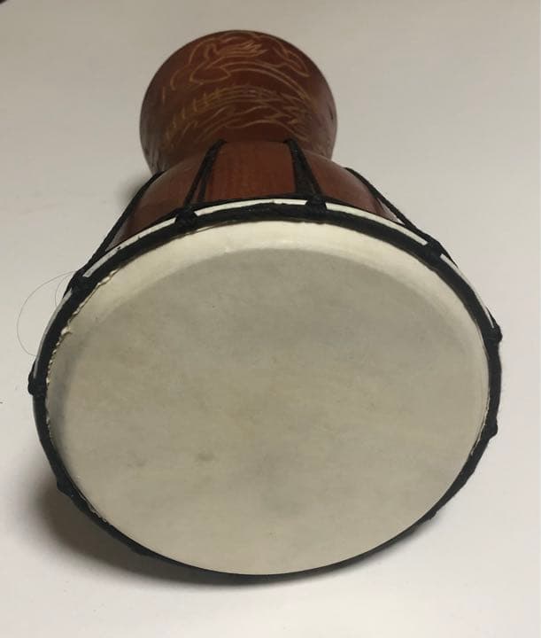 ⬛️ 美品！！⬛️ ジャンべ！！⬛️ 手彫り模様が鮮やか！！⬛️