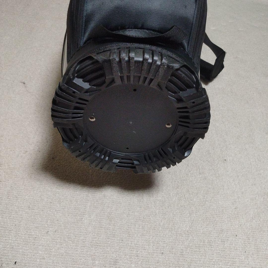 美品　adidas 黒 軽量キャディバッグ　int