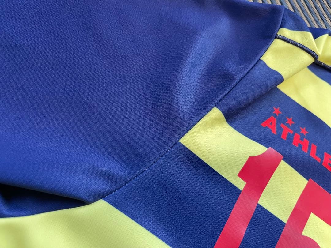 2017 アビスパ福岡 蜂祭り ユニフォーム O 黄紺