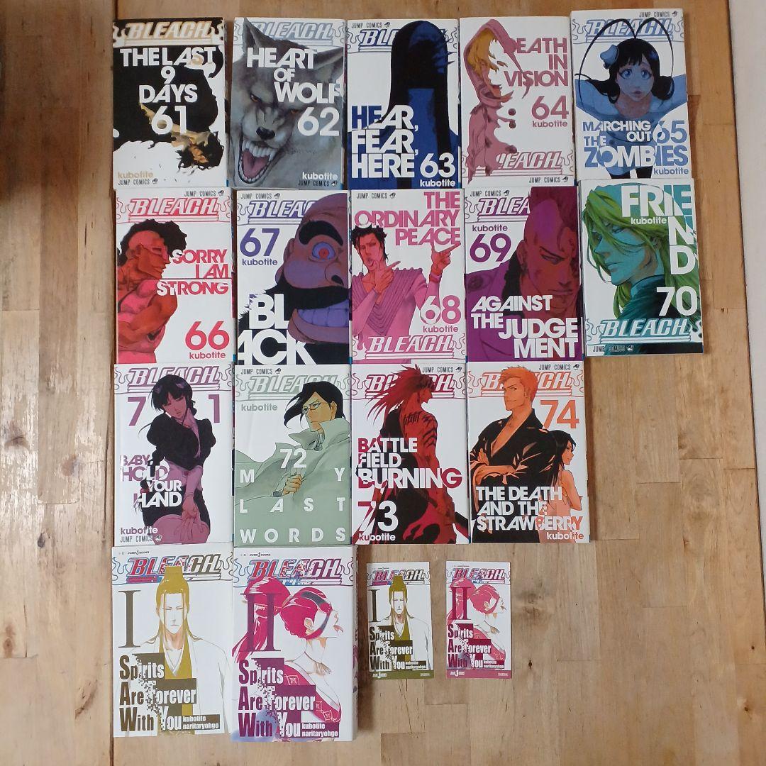 BLEACH　全巻セット+小説二冊