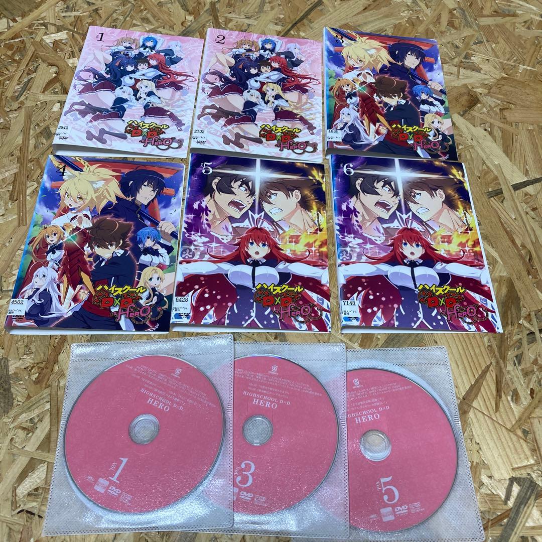 全24巻 ハイスクールD×D DVD 1期 2期 3期 4期